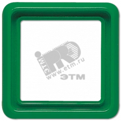 Рамка 1 пост универсальная ударопрочная зеленая