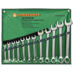 Набор ключей гаечных комбинированных в сумке, 10-32 мм, 12 предметов Набор ключей гаечных комбинированных в сумке, 10-32 мм, 12 предметов