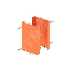 Защитная пластина для электромонтажных колонн ISS 250x166x33 мм (сталь)