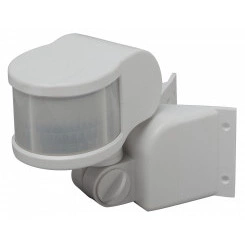 Датчик движения белый макс. нагрузка 1100Вт угол обзора 270град. дальность 12м IP44 (