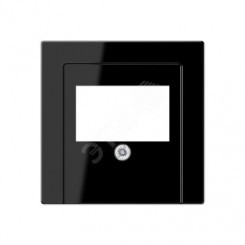 Накладка для USB розетки (ТАЕ гнезда)  Серия A500  Материал- термопласт  Цвет- черный