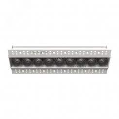 Светильник MS-ORIENT-BUILT-TRIMLESS-TC-S38x277-20W Warm3000 (WH-BK, 30 deg, 230V) (ARL, IP20 Металл, 5 лет)