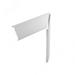 Крышка плоского угла кабельного канала GEK 80x300 мм (сталь, светло-серый) Крышка плоского угла кабельного канала GEK 80x300 мм (сталь, светло-серый)
