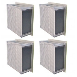 Светильник LED комплект из 4 шт ГРИЛЬЯТО ДОМИНО (СВО) 4х7Вт 4х617Лм 4,0К текстурированный рассеиватель IP20 встраиваемый