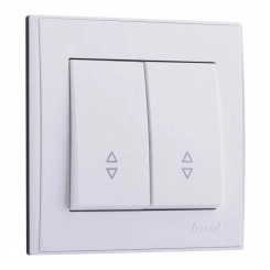Выключатель RAIN проходной 2-ой белый