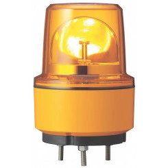 Лампа маячок вращающаяся оранжевый 24В DC 130 мм Лампа маячок вращающаяся оранжевый 24В DC 130 мм