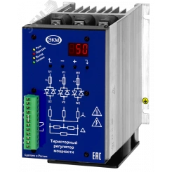 Трехфазный тиристорный регулятор мощности         ТРМ-3М-180-RS485