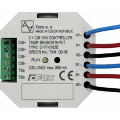 Компактный драйвер для inVENTer C-VT-0102B, CIB, 2x. Драйвер вентилятора для inVENTer (±15V DC), 1x AI для датчика температуры Компактный драйвер для inVENTer C-VT-0102B, CIB, 2x. Драйвер вентилятора для inVENTer (±15V DC), 1x AI для датчика температуры