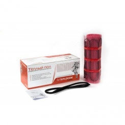 Мат нагревательный двухжильный TEPLOCOM ProМНД-6,0-960 Вт L=11,8м, 6м, R=50,9Ом Мат нагревательный двухжильный TEPLOCOM ProМНД-6,0-960 Вт L=11,8м, 6м, R=50,9Ом