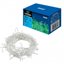 Гирлянда светодиодная 10м 100 светодиодов Зеленый свет Провод прозрачный ULD-S1000-100/DTA GREEN IP20