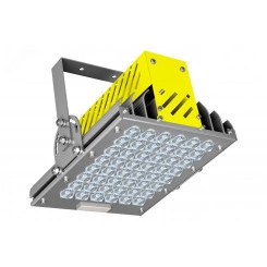 Светильник LED КЕДР EX (СБУ) 100Вт 10500Лм 5,0К КСС Г IP67 на скобе с регулировкой угла наклона Светильник LED КЕДР EX (СБУ) 100Вт 10500Лм 5,0К КСС Г IP67 на скобе с регулировкой угла наклона