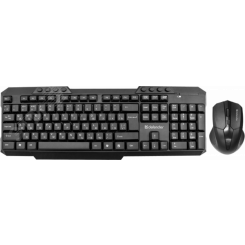 Комплект клавиатура + мышь беспроводной Jakarta C-805, черный