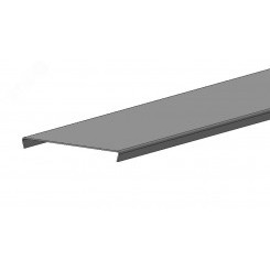 Крышка лотка замкового КЛЗ 75 УT1.5  оцинкованный лист(толщина покрытия 10 -18 мкм)  S1.5