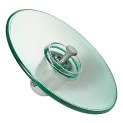 Изолятор стеклянный линейный подвесной с аэродинамическим профилем U 210AD Изолятор стеклянный линейный подвесной с аэродинамическим профилем U 210AD