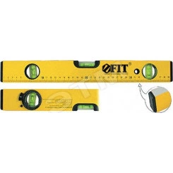 Уровень ''Магнит'', 2 глазка + 1 поворотный, желтый усиленный корпус, магниты, шкала, Профи 400 мм Уровень ''Магнит'', 2 глазка + 1 поворотный, желтый усиленный корпус, магниты, шкала, Профи 400 мм