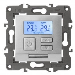 Терморегулятор универс.230В-Imax16А, Эра Elegance, алюминий,14-4111-03 Терморегулятор универс.230В-Imax16А, Эра Elegance, алюминий,14-4111-03