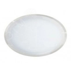 Светильник TLE 1xE27 OL под КЛЛ E27 IP66 таблетка (овал) поликарбонат