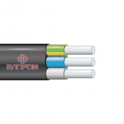 Кабель АВВГ -П нг(А)LS 3х2.5 0.66кВ белый (бухта) Кабель АВВГ -П нг(А)LS 3х2.5 0.66кВ белый (бухта)