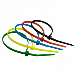 Стяжка нейлоновая 4,8х300мм 5 цветов уп. 100шт Стяжка нейлоновая 4,8х300мм 5 цветов уп. 100шт