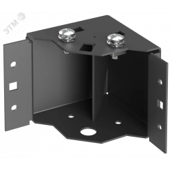 Уголок цоколя h=100мм черная ITK by ZPAS (4шт/компл)