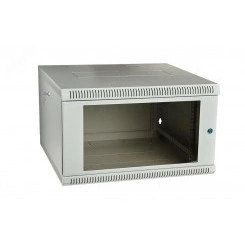 Шкаф настен разбор со съемными боковыми стенками 19д12U(600x450) дверь стекло