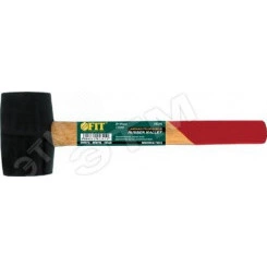 Киянка резиновая, деревянная ручка 65 мм (600 гр) Киянка резиновая, деревянная ручка 65 мм (600 гр)