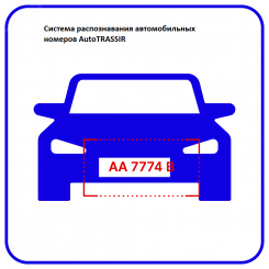 Программное обеспечение Auto система распознавания автономеров (LPR) 2 канала до 30 кмч