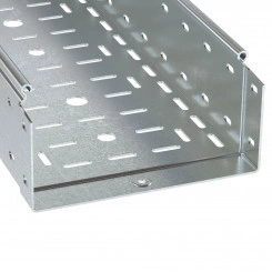 Лоток перфорированный 500х100 L=3000мм толщина 1.2мм цинк-ламельный Лоток перфорированный 500х100 L=3000мм толщина 1.2мм цинк-ламельный