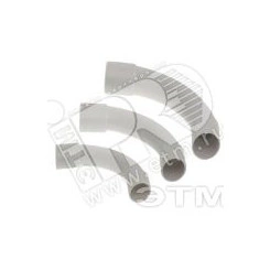 Уголок соединительный плавный 90 градусов D32мм