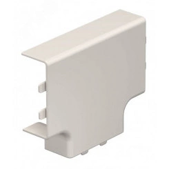 Крышка T-образной секции кабельного канала WDK 20x50 мм (ПВХ, кремовый) Крышка T-образной секции кабельного канала WDK 20x50 мм (ПВХ, кремовый)