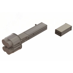 Питающий элемент + заглушка, тип 2, Cu, 2P/4P, 40A Питающий элемент + заглушка, тип 2, Cu, 2P/4P, 40A