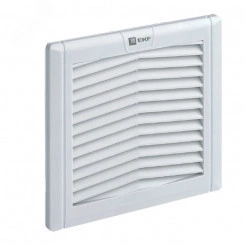 Решетка с фильтром вентиляционная 92x92 мм IP54 PROxima Решетка с фильтром вентиляционная 92x92 мм IP54 PROxima