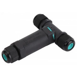 Коннектор кабельный T-образный IP68 5-Pin ЭРА