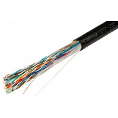 Кабель витая пара UTP-25P-Cat.5-OUT UTP (U/UTP), категория 5, 25 пар (24 AWG), одножильный (solid), для внешней прокладки, UV PE