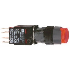 Кнопка 16мм красная с подсветкой Кнопка 16мм красная с подсветкой