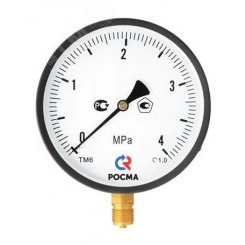 Манометр общетехнический радиальный ТМ-510Т.00 0. 40MPa M20x1.5 100 мм кл.т 1.5 Манометр общетехнический радиальный ТМ-510Т.00 0. 40MPa M20x1.5 100 мм кл.т 1.5