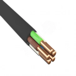 Кабель силовой ВВГ нг(А) 5х4 ТРТС