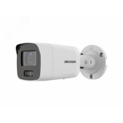 Видеокамера  IP 8Мп уличная цилиндрическая с LED-подсветкой до 40м и технологией AcuSense (4mm)
