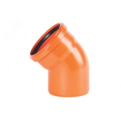 Отвод наружной канализации 400 мм. 87 градусов Отвод наружной канализации 400 мм. 87 градусов