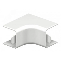 Крышка внутреннего угла кабельного канала WDK 20x20 мм (ПВХ, светло-серый) Крышка внутреннего угла кабельного канала WDK 20x20 мм (ПВХ, светло-серый)