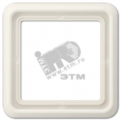 Рамка 1 пост универсальная ударопрочная слоновая кость