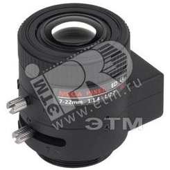 Объектив DC привод диафрагмы BR0722AIR2 Объектив DC привод диафрагмы BR0722AIR2