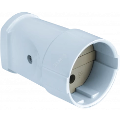 Розетка Navigator 61 716 NCA-SK01-10A-X-WH переносная б/з белая