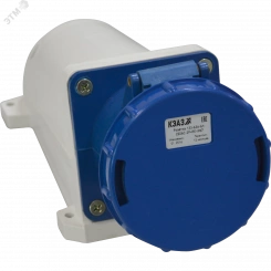 Розетка 133-63А-6h-220AC-2P+PE-IP67 Розетка 133-63А-6h-220AC-2P+PE-IP67