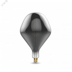 Лампа светодиодная LED 8 Вт 300 Лм 2400К теплая Е27 SD160 gray flexible Filament Gauss