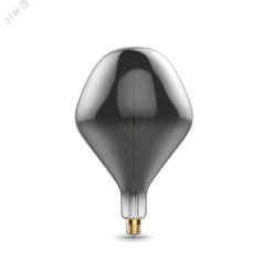 Лампа светодиодная LED 8 Вт 300 Лм 2400К теплая Е27 SD160 gray flexible Filament Gauss