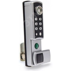 Замок электромеханический Z-595 iButton, совмещенный с контроллером. Серебро. Замок электромеханический Z-595 iButton, совмещенный с контроллером. Серебро.