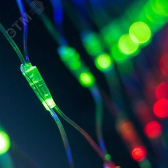 Гирлянда светодиодная декоративная ARD-NETLIGHT-CLASSIC-2000x1500-CLEAR-288LED RGB (230V, 18W) (ARDCL, IP65)