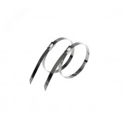 хомут-стяжка стальная 100x4,6 мм, (1уп - 50шт) хомут-стяжка стальная 100x4,6 мм, (1уп - 50шт)