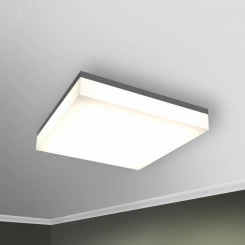 Светильник светодиодный RVE-LBX-LUMO-BOX-400-N (Квадрат 400х400х130мм 25Вт Накладной 4000К Белый) светильник